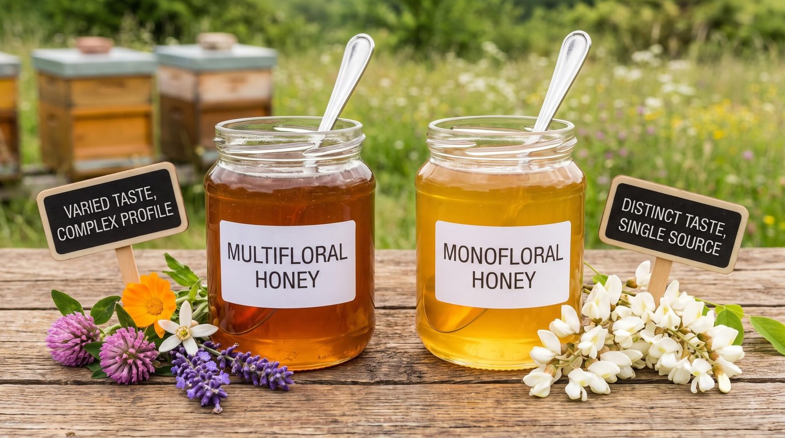 Multifloral Honey vs Monofloral Honey